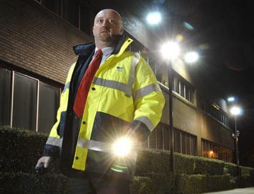 Security guard offering security services in Vancouver