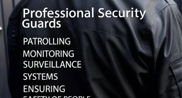 Professional Security Guards Ensuring Safety Through Patrolling and Surveillance in Vancouver, BC A professional security guard patrolling a property, ensuring the safety of people and assets using advanced surveillance systems in Vancouver, BC.